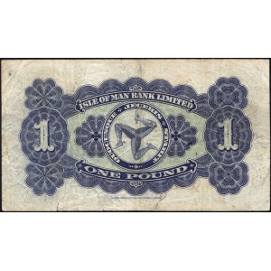 Isle of Man. 1939 1 Pound Prefix C/3