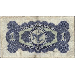 Isle of Man. 1950 1 Pound Prefix T/3