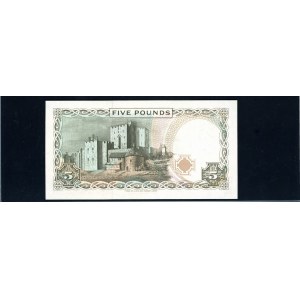 Isle of Man. 1991 5 Pounds Prefix H