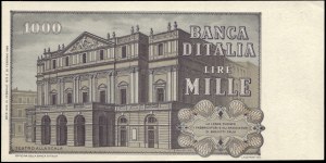 Italy. 1973 1000 Lire Prefix GB W