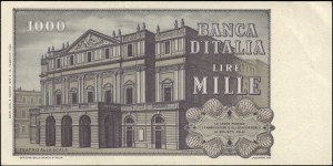 Italy. 1975 1000 Lire Prefix BC F