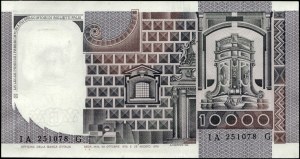 Italy. 1976 10000 Lire Prefix IA G