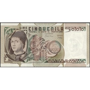 Italy. 1980 5000 Lire Prefix FA H