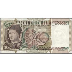 Italy. 1980 5000 Lire Prefix FA H