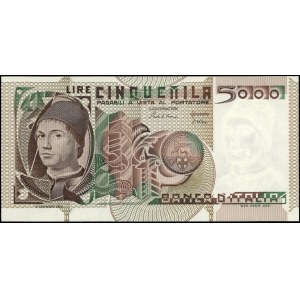 Italy. 1982 5000 Lire Prefix QA N
