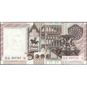Italy. 1982 5000 Lire Prefix QA N
