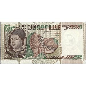 Italy. 1982 5000 Lire Prefix QA N