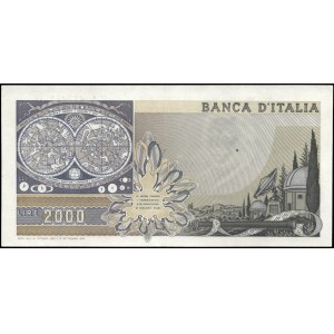 Italy. 1983 2000 Lire Prefix RA Q