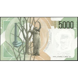 Italy. 1985 5000 Lire Prefix LB K