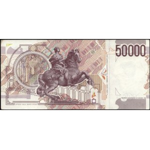 Italy. 1992 50000 Lire Prefix ND H
