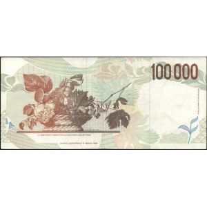 Italy. 1994 100000 Lire Prefix AD V