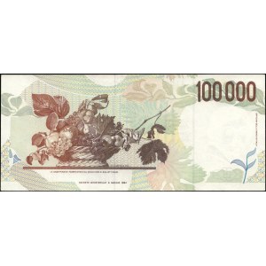 Italy. 1994 100000 Lire Prefix FA P