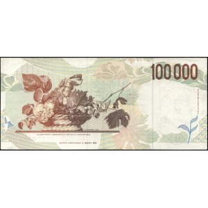 Italy. 1994 100000 Lire Prefix XC A Replacement