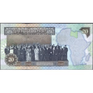 Libya. 2002 20 Dinars OAU Conference