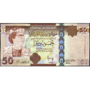 Libya. 2008 50 Dinars