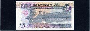 Northern Ireland. 2008 5 Pounds Prefix BD