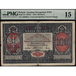 Poľsko. 1916 100 Marek Zarzad Generál
