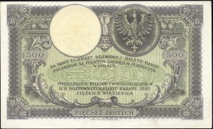 Poland. 1919 500 Zlotych Prefix SA