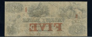 United States of America. 1856 5 Dollars Valley Bank of Maryland Jan 31
