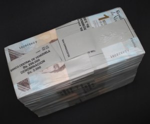 Venezuela. 1 Million Bolivares 2020 Consecutive BRICK 1000 Pieces