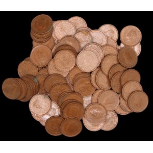 Ceylon. 1937 1/2 Cent Lot 105 Pieces