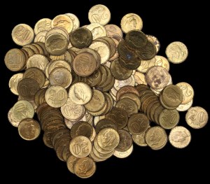 Colombia. 2002-04 20 Pesos Lot 180 Pieces