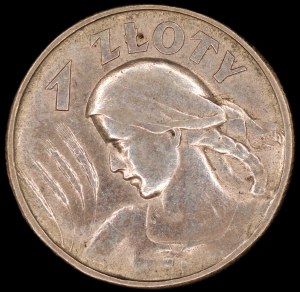 Poland. 1 Zloty 1925 Silver