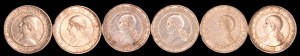 San Marino. 1935-1938 5 Lire Lot 6 Pieces
