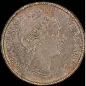 Venezuela. 1863 1 Centavo