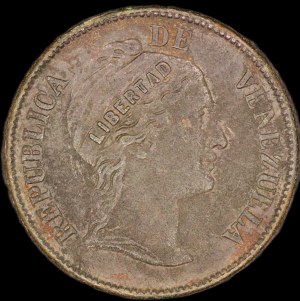 Venezuela. 1863 1 Centavo
