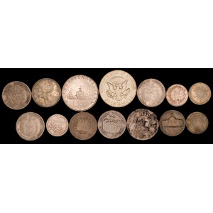 World. Silver Lot 19-20th Century 71.59 Grams Silver