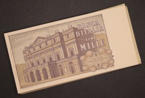 Italy. 1971 1000 Lire Lot 63 Pieces