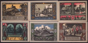 Poland. Bolków 25 50 75 Fenigow 1 1,5 & 2 Marki 1921