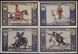 Poland. Słupsk 50 75 Fenigow 1,5 & 2 Marki 1921