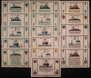 Poland. Kłodzko 4x 25 50 75 100 Fenigow 1921 16 Pieces Total