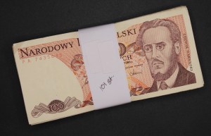 Poland. 1986 100 Zlotych Bundle 101 Pieces