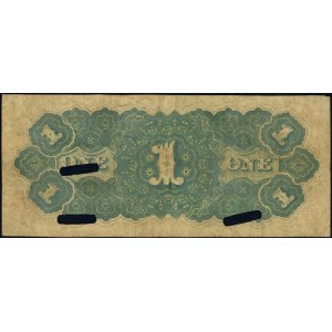 United States of America. 1867 1 Dollar Macon & Brunswick Railroad 11 Feb
