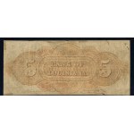 United States of America. 1862 5 Dollars Bank of Louisiana 22 May