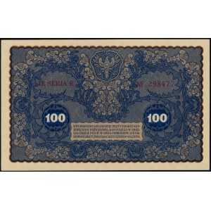 Poland. 1919 100 Marek Prefix IE Serja R