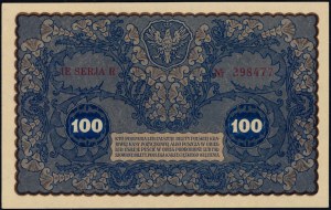 Poland. 1919 100 Marek Prefix IE Serja R