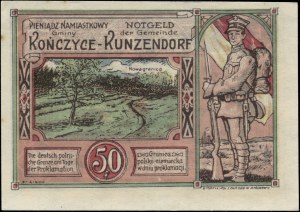 Poland. Kończewice 50 Fenigow 1922