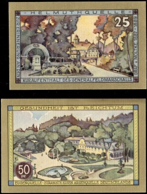 Poland. Kudowa Zdrój 25 50 Fenigow 1921