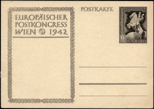 Austria. 1942 Postcard Post Congress Vienna
