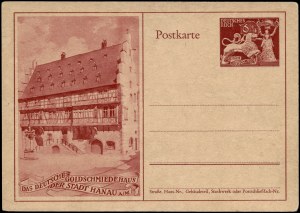Germany. 1930s Third Reich Hanau Postcard Unused