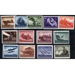 Germany. Stamps 13 Pieces of Third Reich Greater Empire Stamps