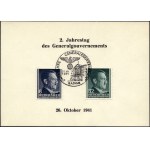 Poland. 1941 Radom 2 Stamps Third Riech 26.10 1941