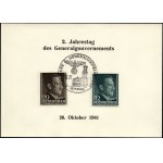 Ukraine. 1941 Lviv Lemberg 2 Stamps Third Riech 26.10 1941