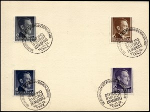 Ukraine. 1942 Lviv Lemberg 4 Stamps Third Riech 10.11 1942