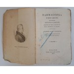 Farmacopea ferrarese del dottore Antonio Campana 1823 [FARMAKOPEA FERRARY]