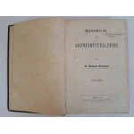 NOTHNAGEL Hermann - Handbuch der Arzneimittellehre 1874 [FARMAKOLOGIA]